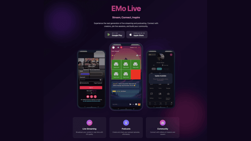 EMO Live preview EMO Live preview